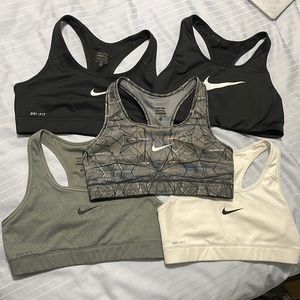 Nike Pro Sports Bras - Neutral Colours